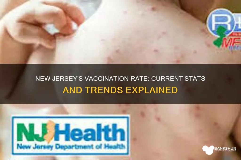 what is the vaccination rate in nj
