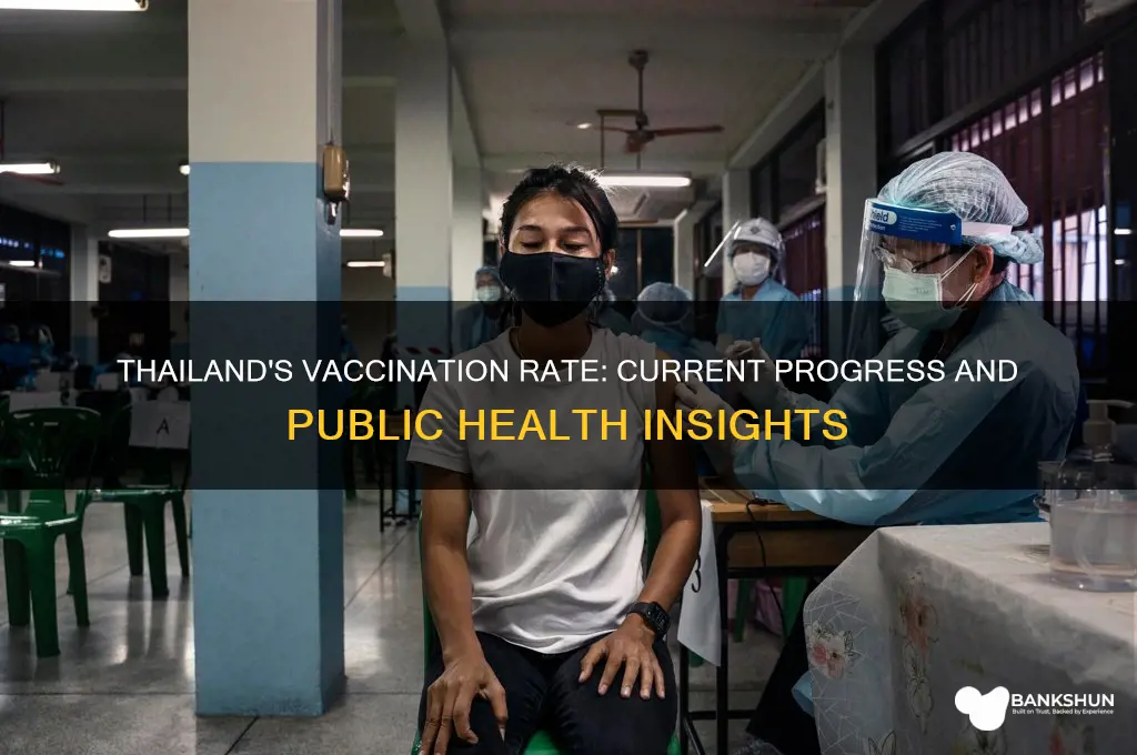 what is the vaccination rate in thailand