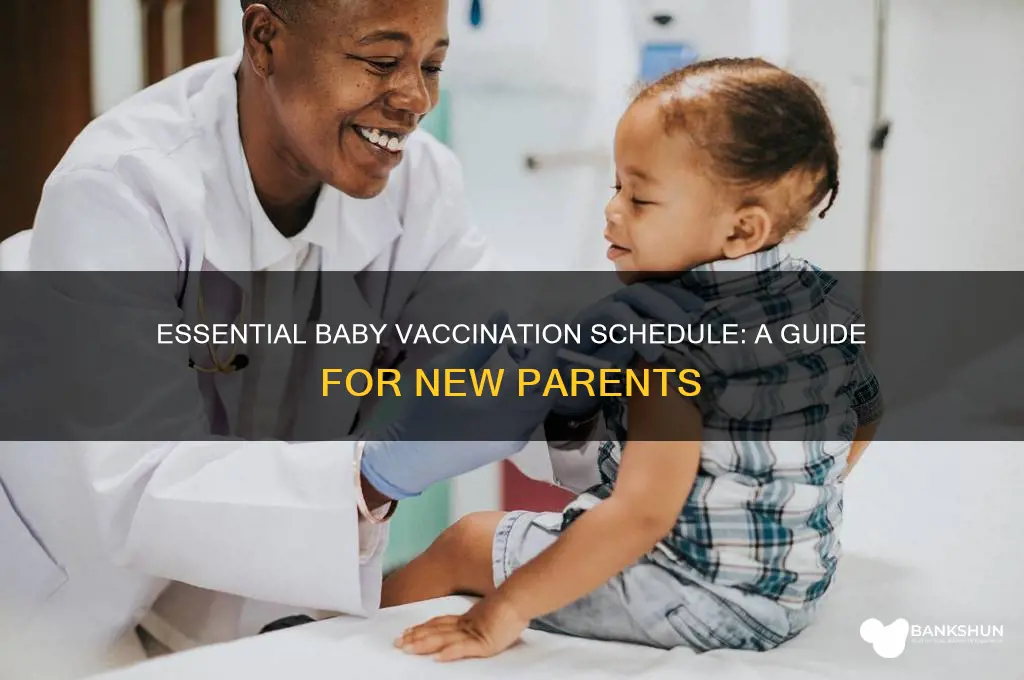 what is the vaccination schedule for babies