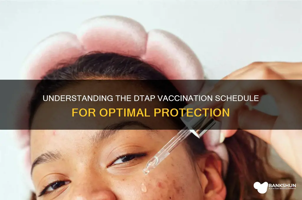 what is the vaccination schedule for dtap