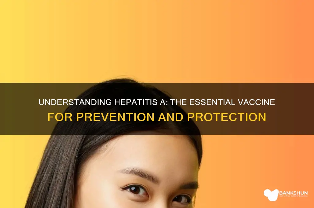 what is the vaccine for hepa a