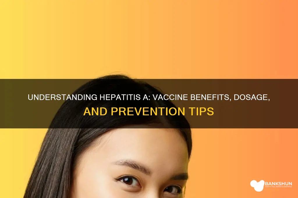 what is the vaccine for hepatitis a