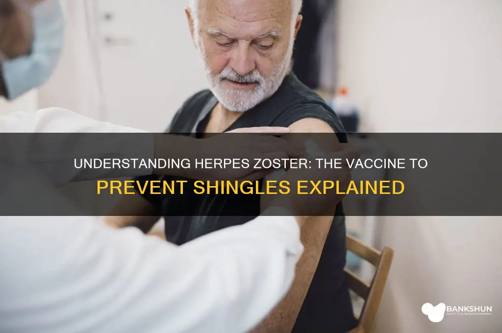 what is the vaccine for herpes zoster