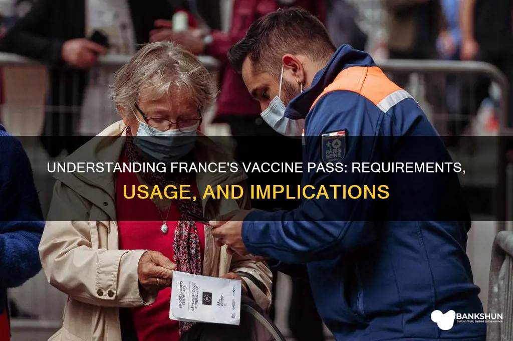 what is the vaccine pass in france