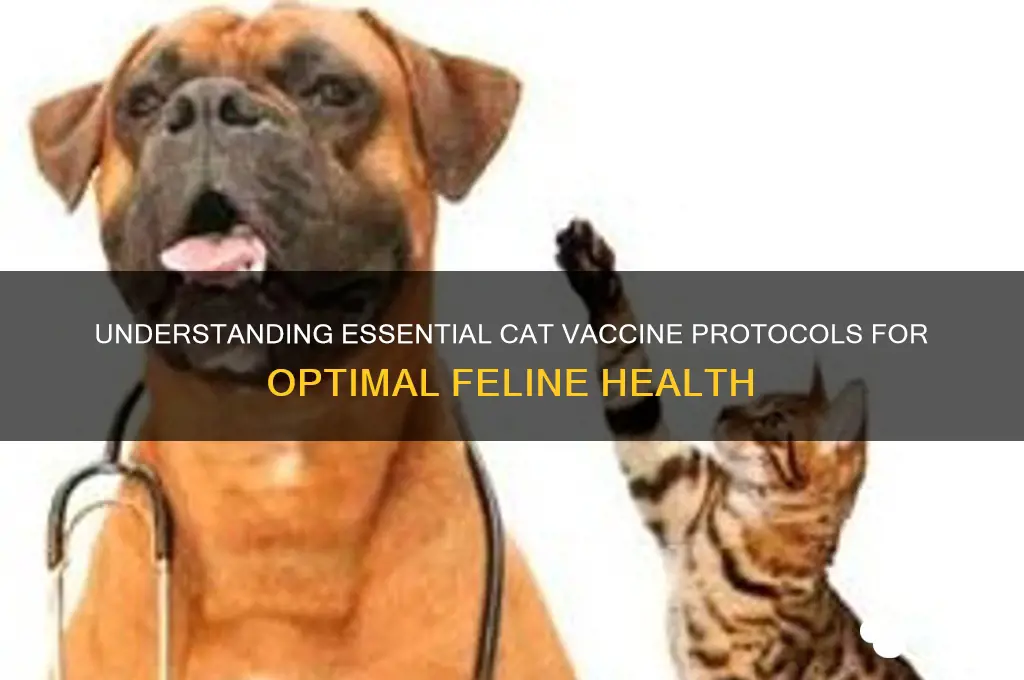what is the vaccine protocol for cats