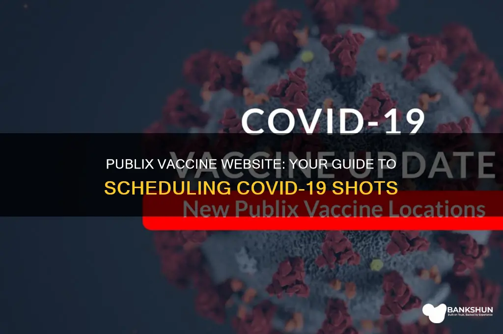 what is the website for publix vaccine