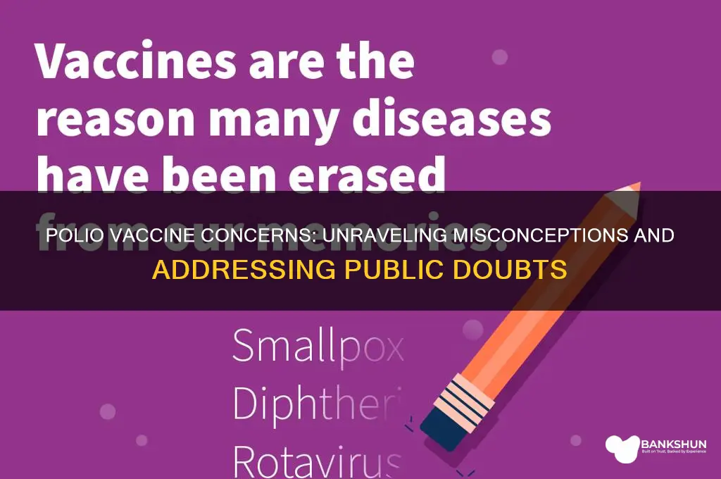 what is wrong with the polio vaccine