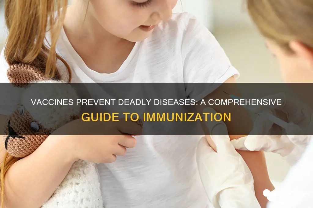 what kind of diseases do vaccines prevent