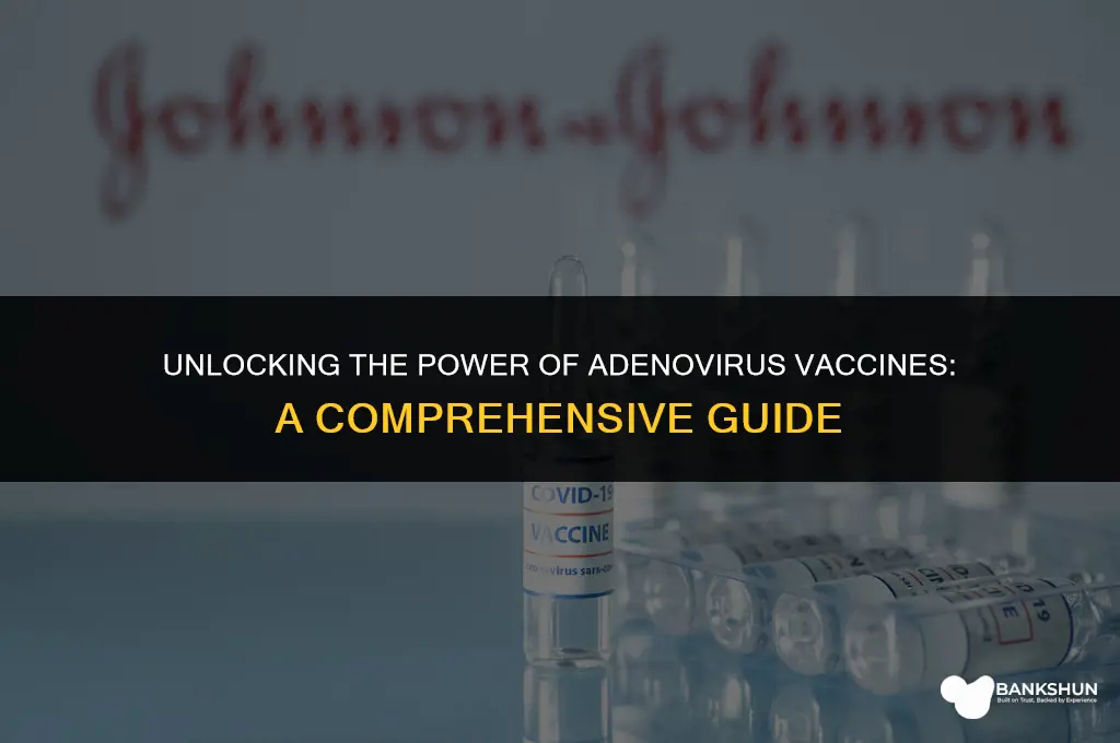 what kind of vaccine is adenovirus vaccine
