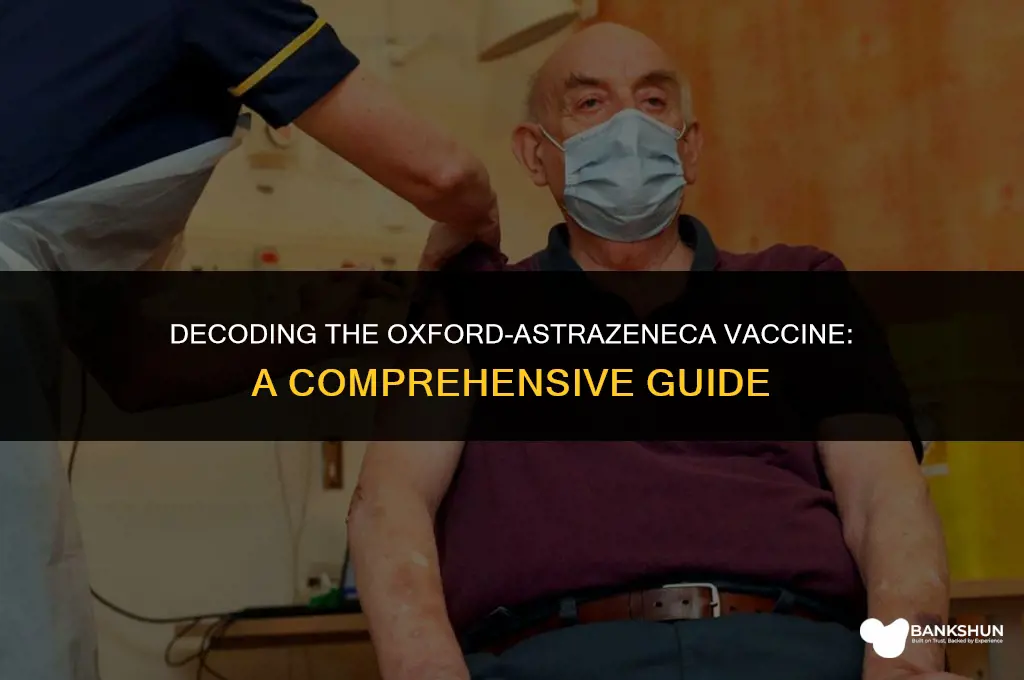 what kind of vaccine is oxford astrazeneca