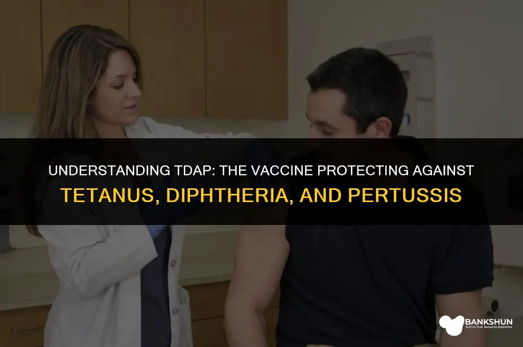what kind of vaccine is the tdap