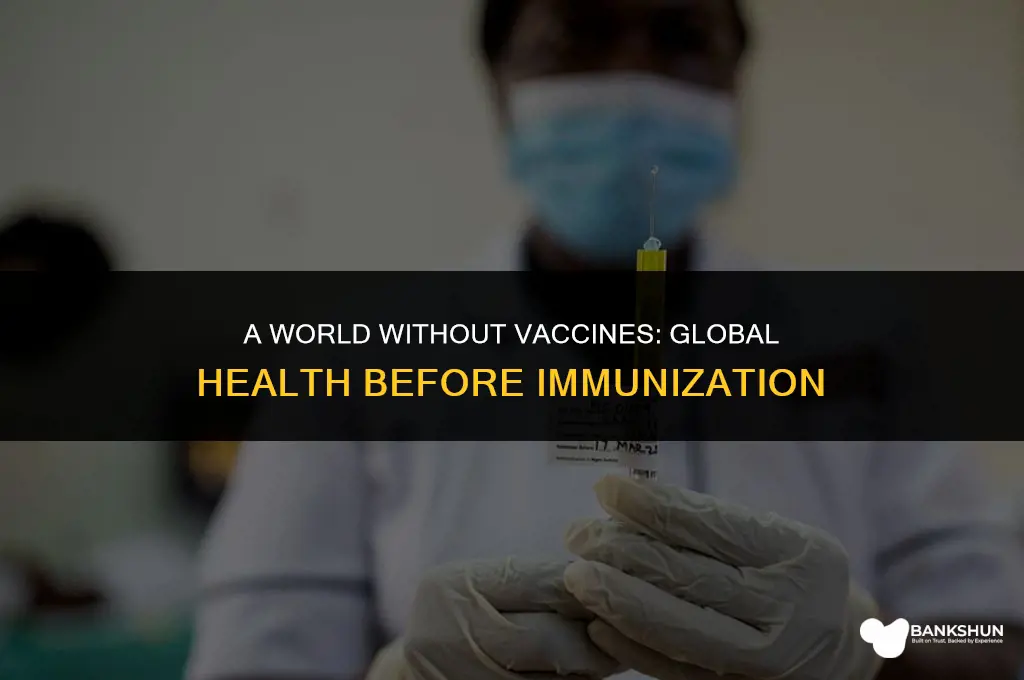 what life was like before vaccines globally