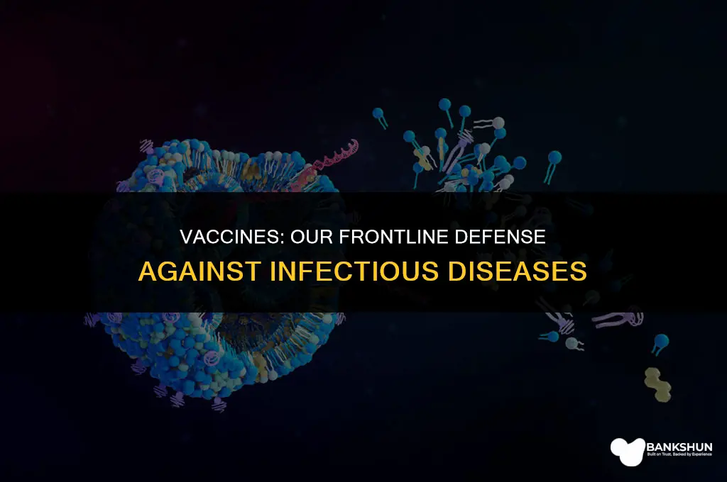what line of defense is a vaccine