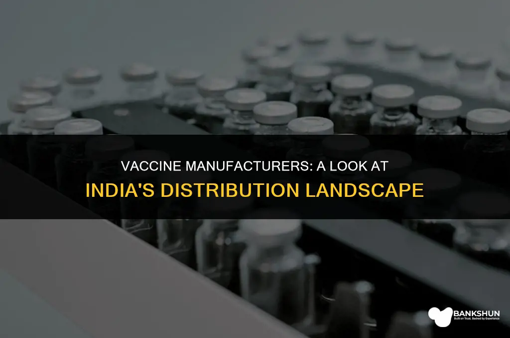 what manufacturer produces vaccines distributed in india