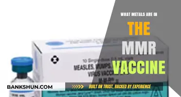 Unveiling the Metal Components of the MMR Vaccine: A Comprehensive Guide
