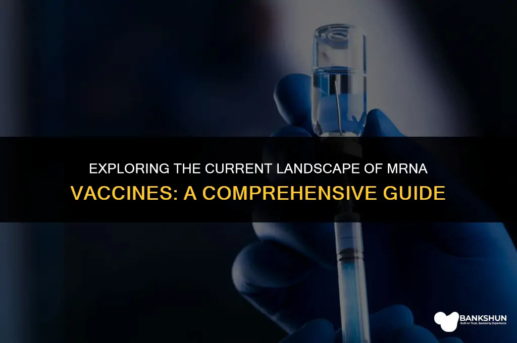 what mrna vaccines are on the market