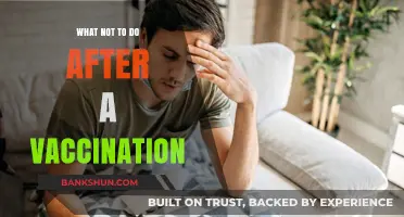 Post-Vaccination Pitfalls: Common Mistakes to Avoid for Optimal Health