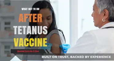 Post-Tetanus Vaccine Mistakes: A Guide to Safe Recovery