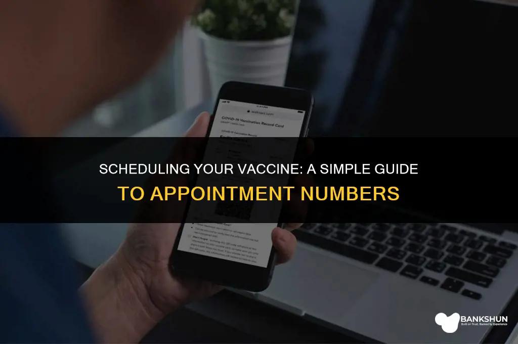 what number to call for vaccine appointment