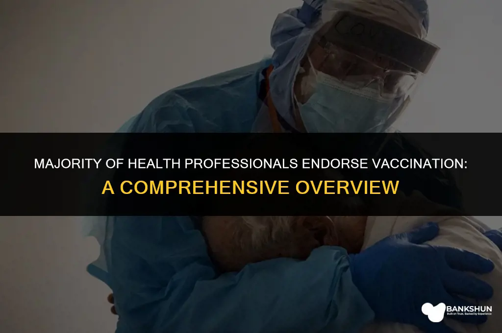 what of health professionals are pro vaccine