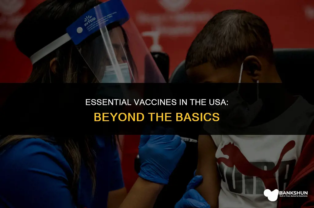 what other vaccines are mandatory in usa