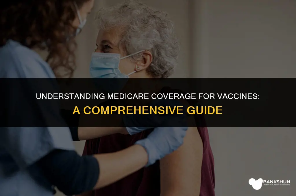 what part of medicare pays for vaccines