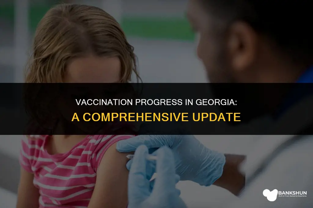 what percent of georgia has been vaccinated