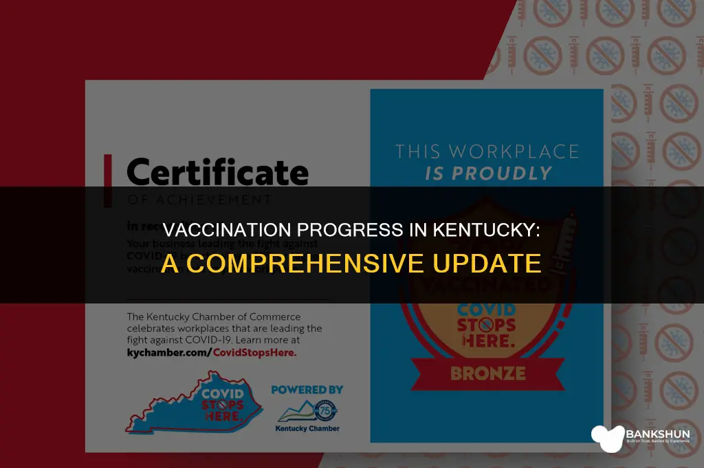 what percent of kentucky has been vaccinated