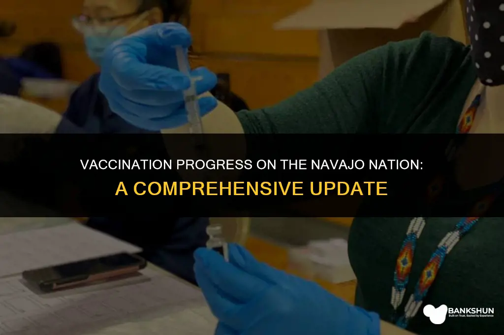 what percent of navajo nation is vaccinated