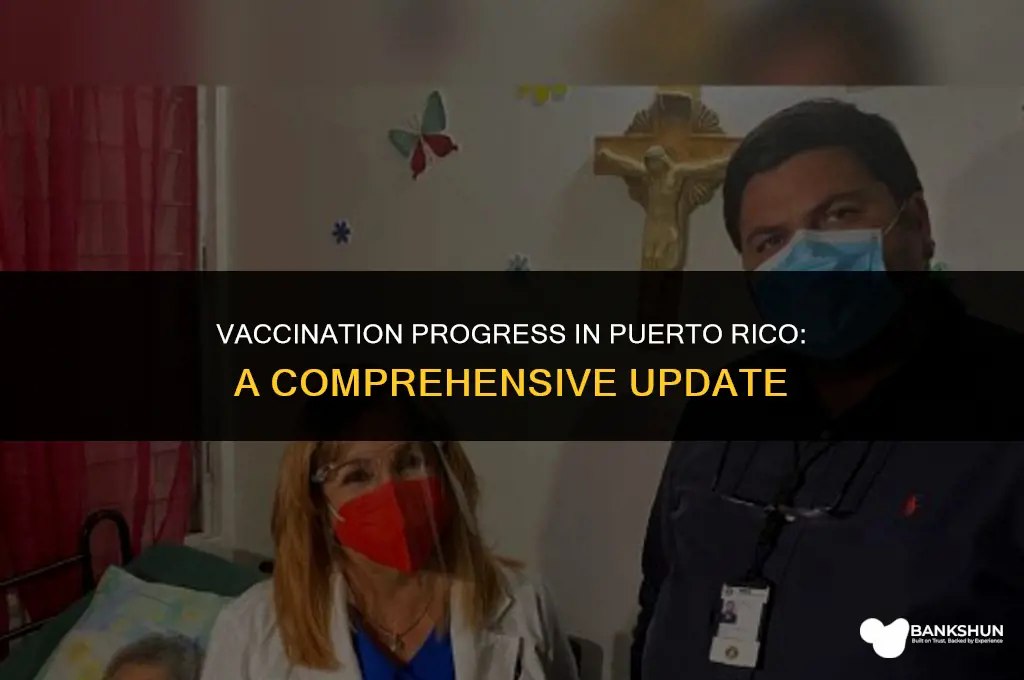 what percent of puerto rico is vaccinated