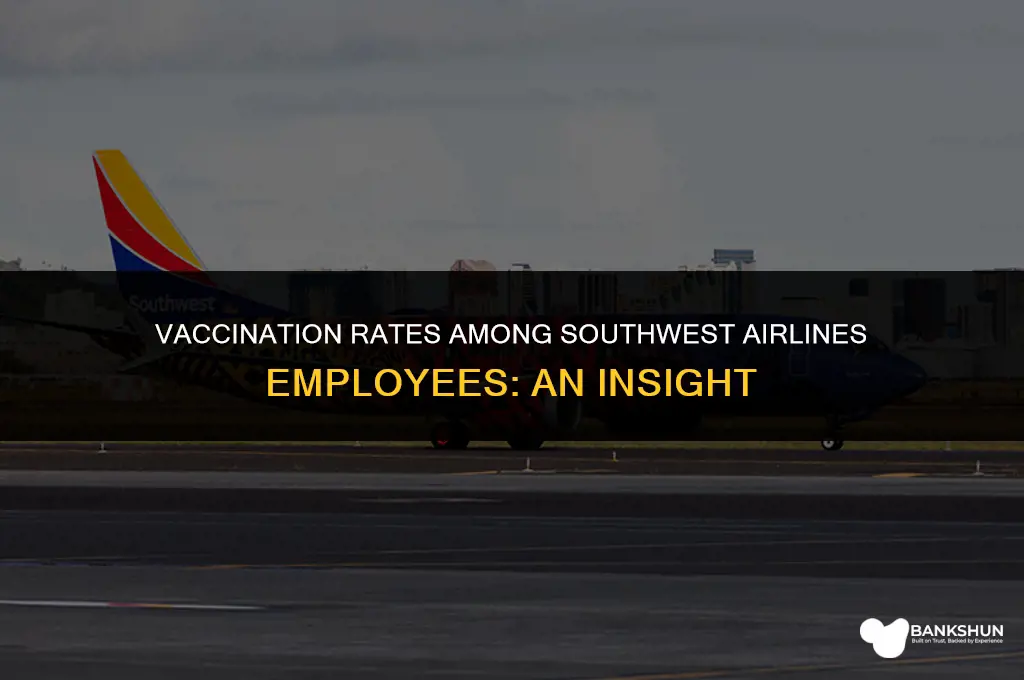 what percent of southwest employees are vaccinated