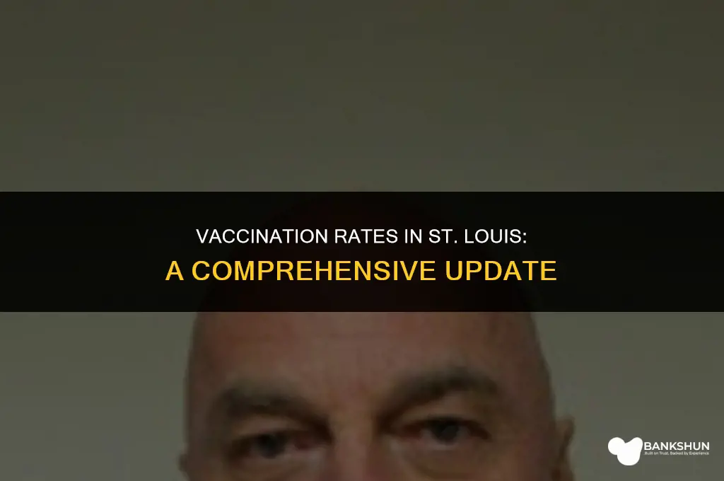 what percent of st louis is vaccinated