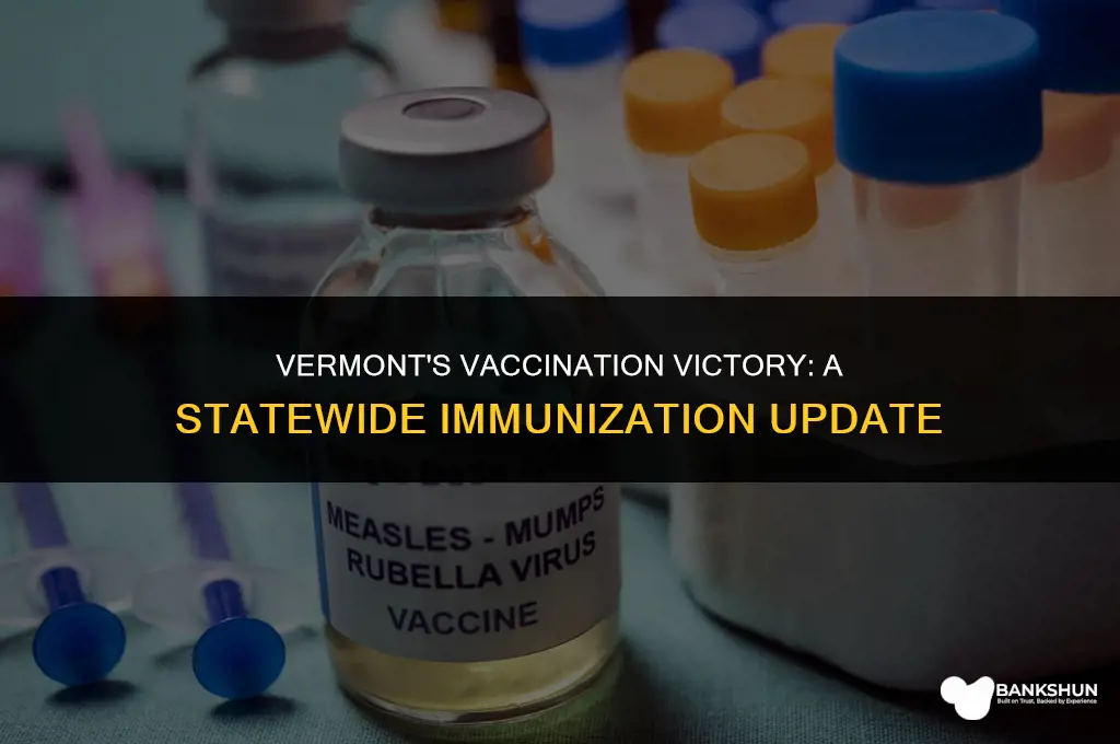 what percent of vermont is fully vaccinated
