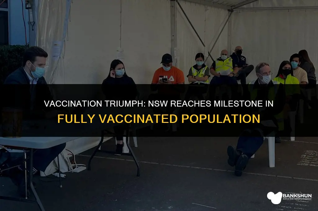 what percentage of nsw is fully vaccinated