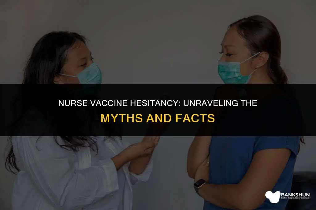 what percentage of nurses refuse the vaccine