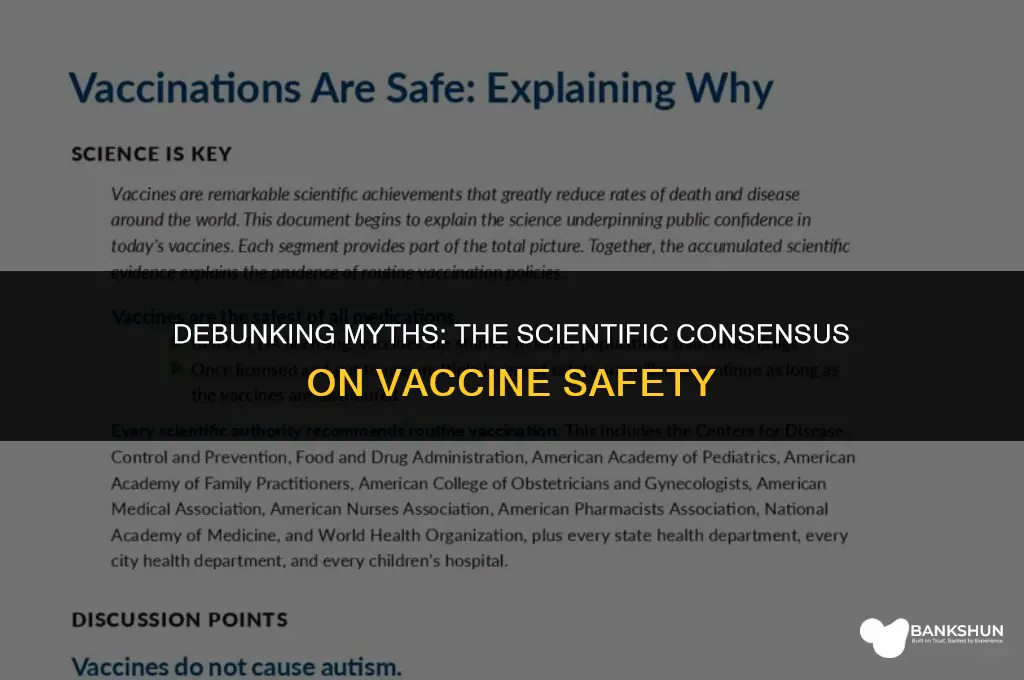 what percentage of scientists are against vaccines