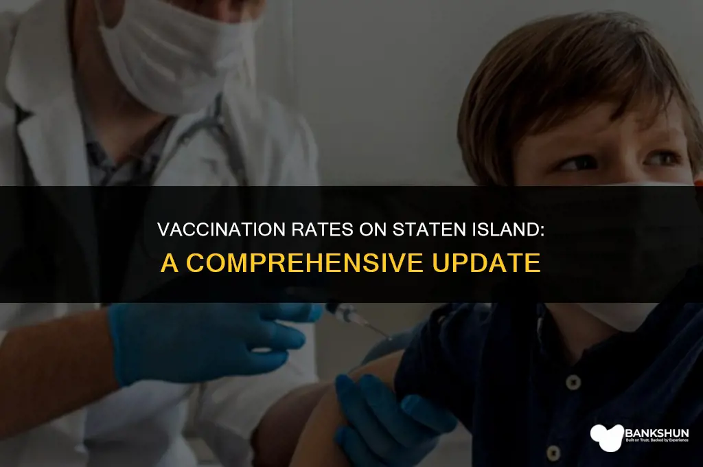 what percentage of staten island is vaccinated