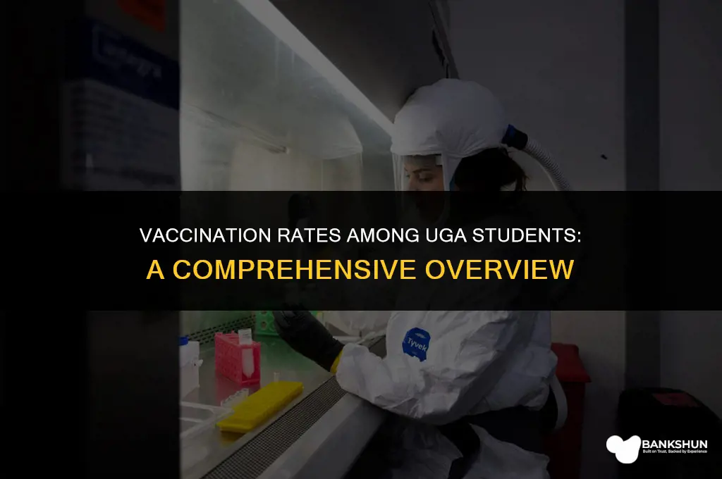what percentage of uga students are vaccinated