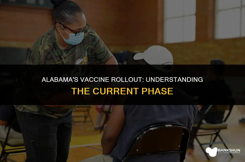 what phase is alabama in for vaccine