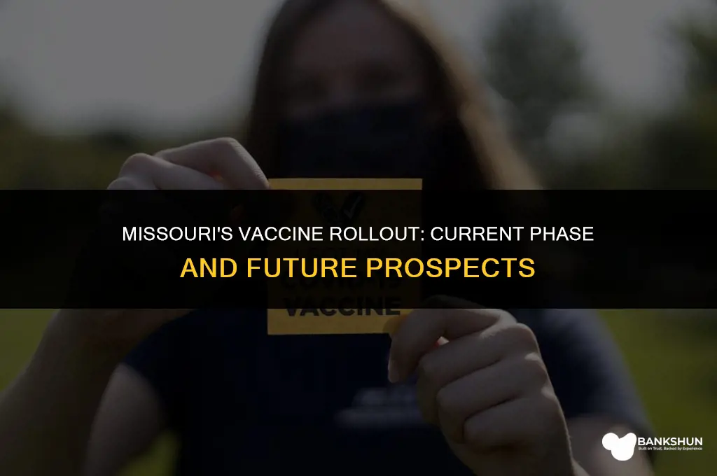 what phase is missouri in for vaccine