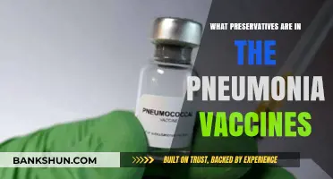 Unveiling the Preservatives in Pneumonia Vaccines: A Comprehensive Guide