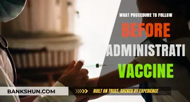 Essential Steps to Take Before Administering a Vaccine