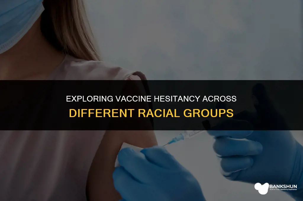 what races tend to be vaccine hesitancy