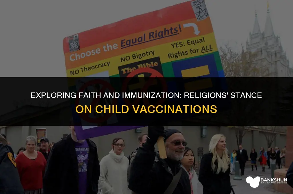 what religion does not allow child vaccinations