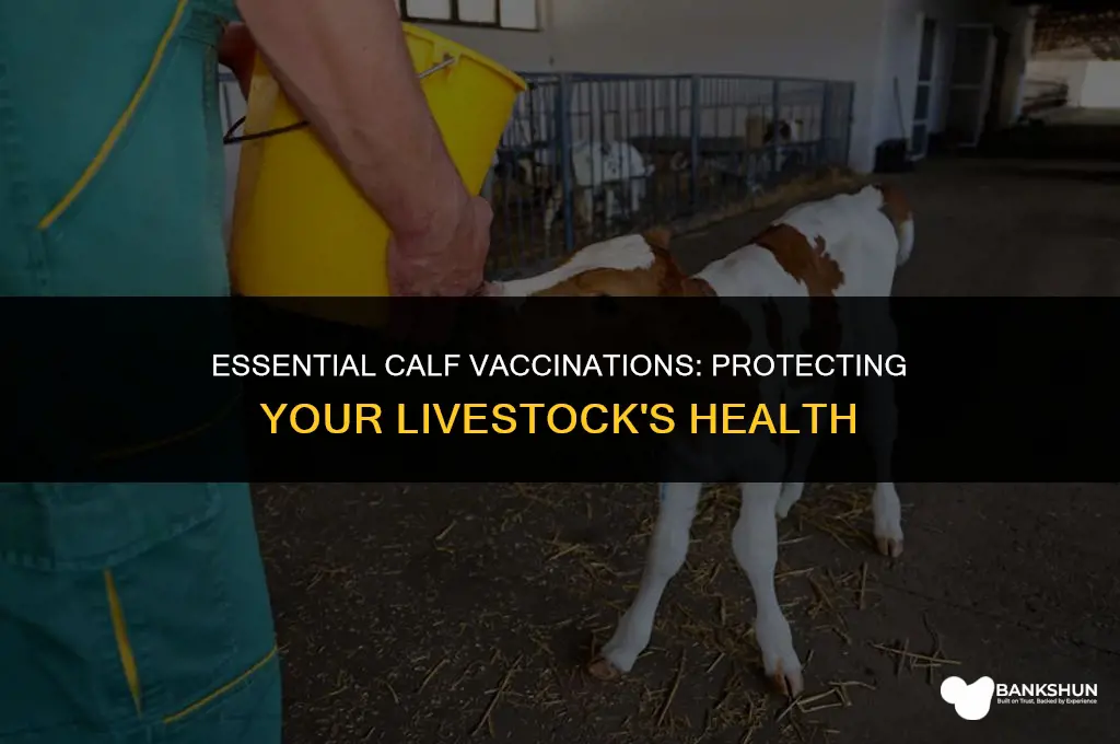 what should i vaccinate my calves for