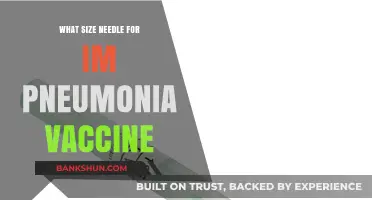 Choosing the Right Needle Size for IM Pneumonia Vaccination