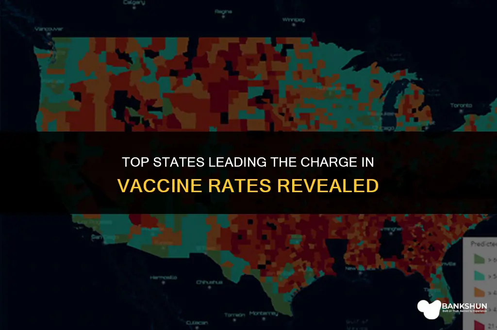 what states have the highest vaccine rates