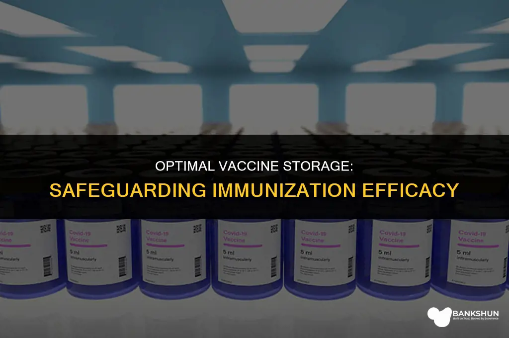 what temperature should vaccines be kept at