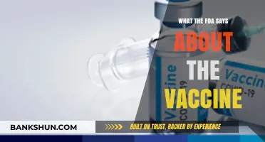 Decoding the FDA's Stance on COVID-19 Vaccines: A Comprehensive Guide