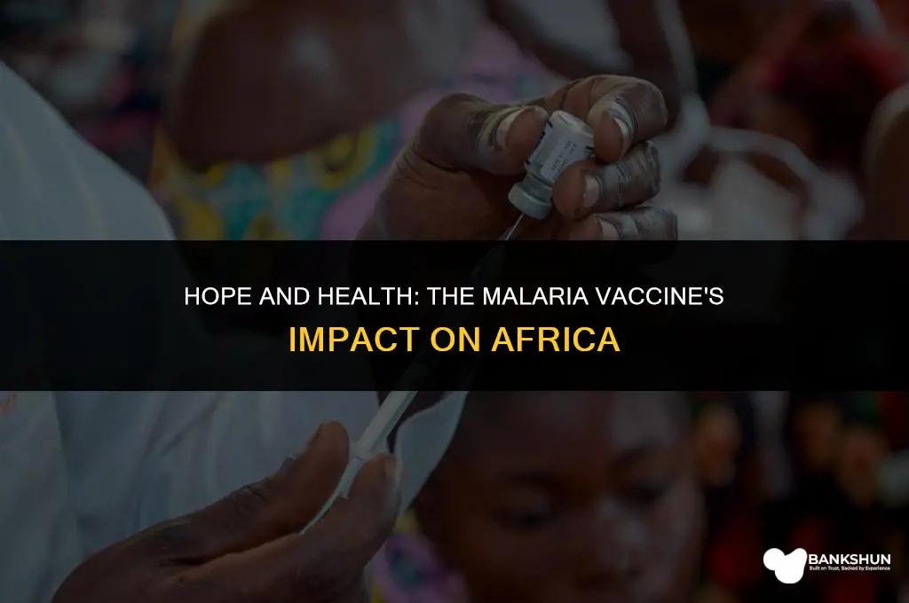 what the malaria vaccine means for africa